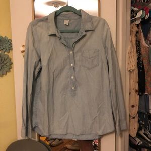 J. Crew Tops - JCREW Buttondown Chambray J. Crew Tops - JCREW Buttondown Chambray